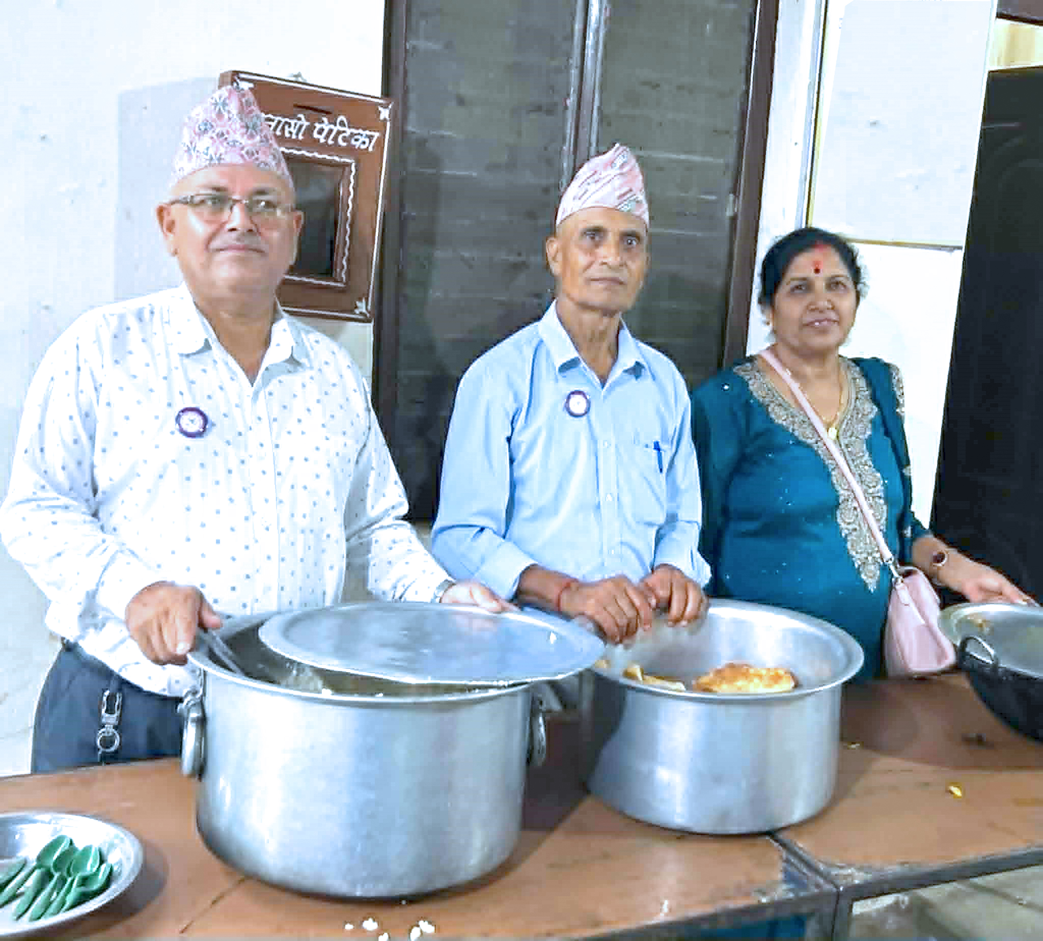 Honour Program for Children, Food and Stationary Items distribution