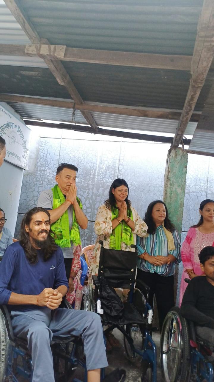 Wheel Chair Distribution