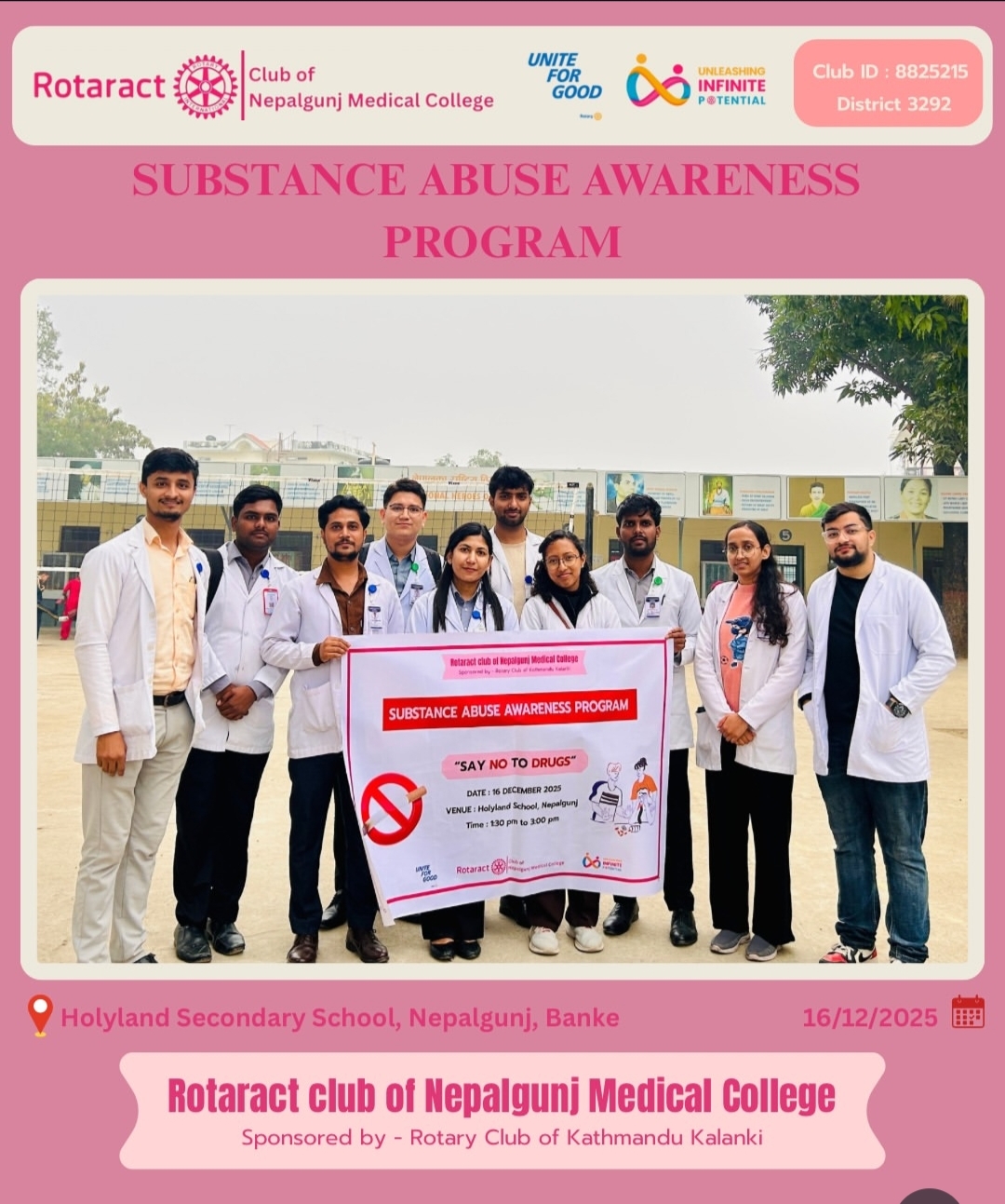 SUBSTANCE ABUSE AWARENESS PROGRAM
