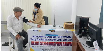 Weekly Heart Screening program