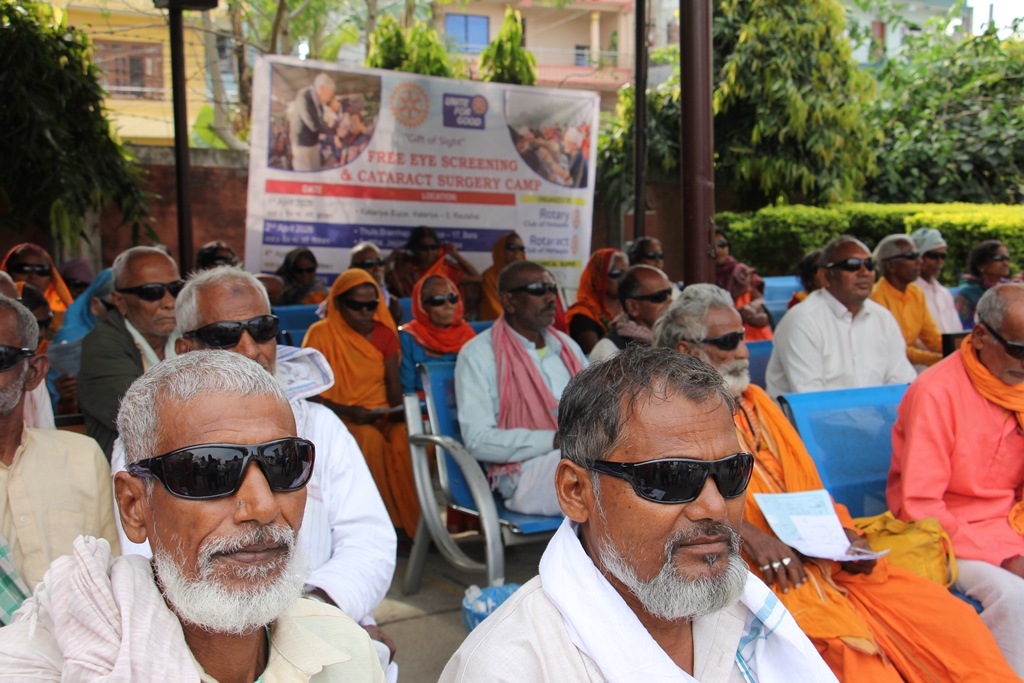 Cataract surgery of 56 patients completed