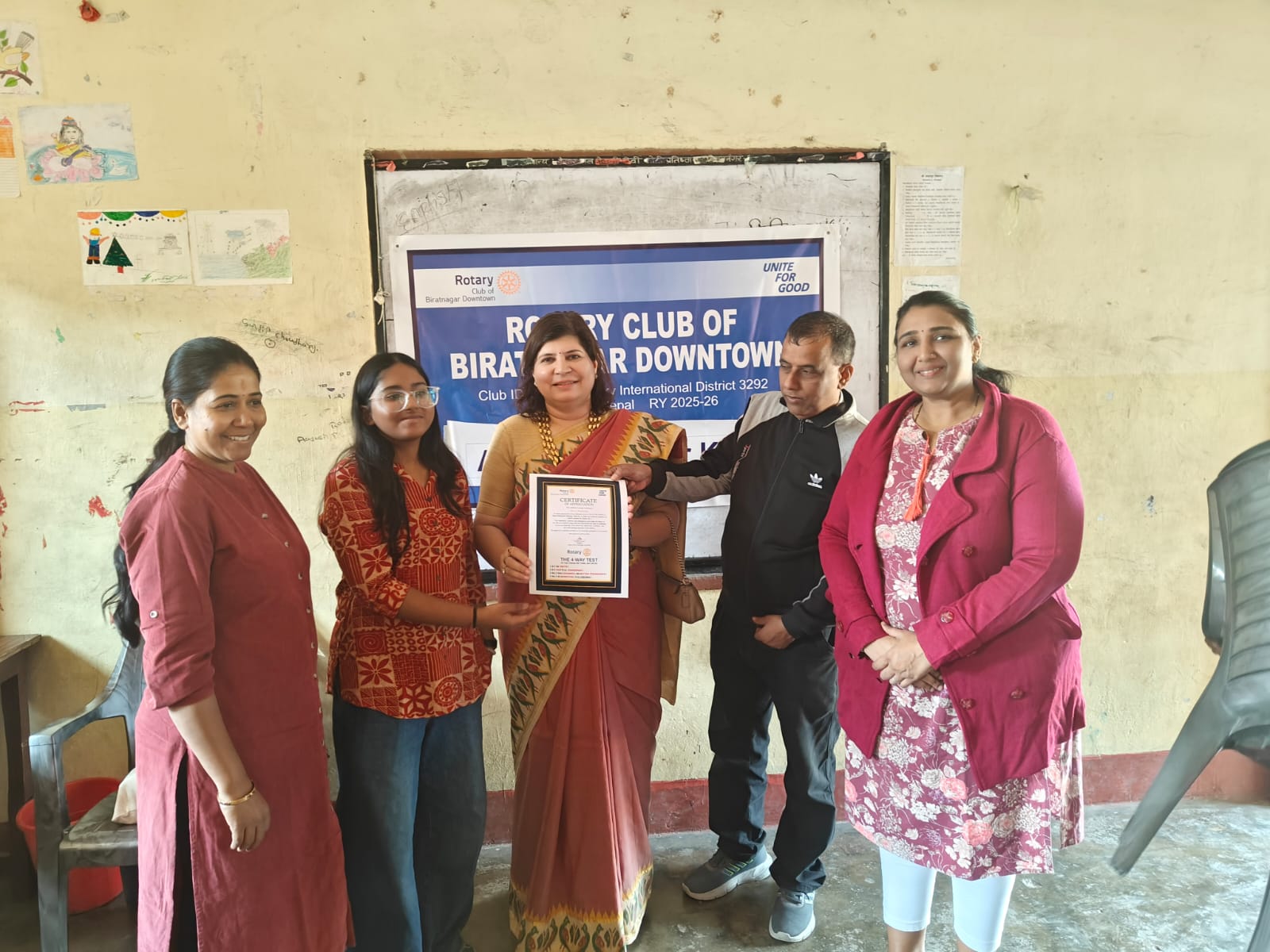 Art and Craft Classes at Shree Adharbhut Vidhyalaya
