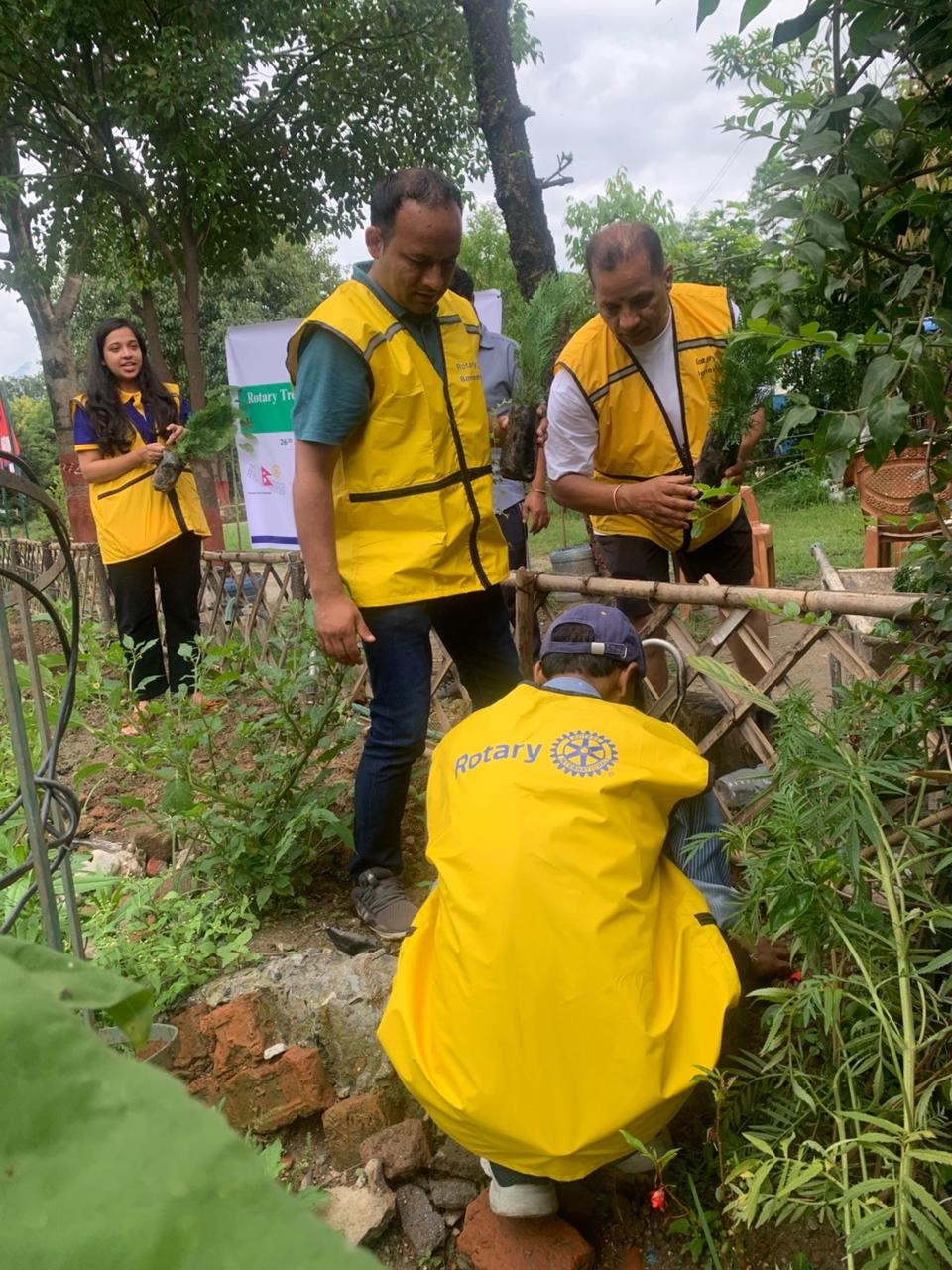 Rotary Tree & Fruit Nursery Establishment and Tree Plantation Program