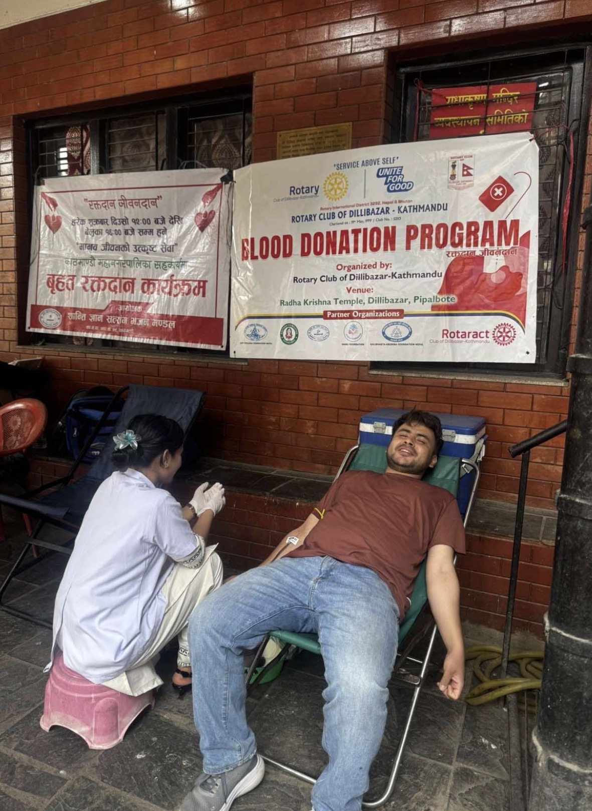 Monthly Blood Donation Campaign