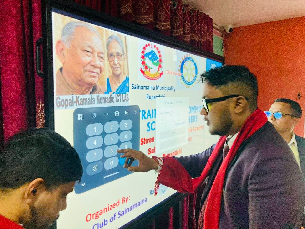 53rd batch of ICT Training for Public School Teachers in Sainamaina Municipality, Rupandehi