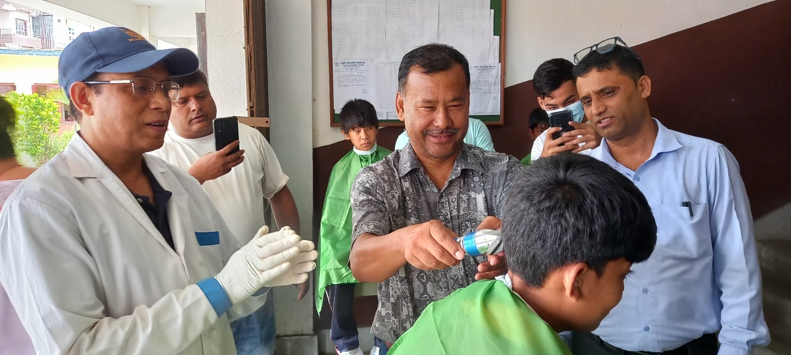 8-9 July 2025 - Free Hair Cutting Program at School:  Promoting Hygiene, Confidence, and Discipline
