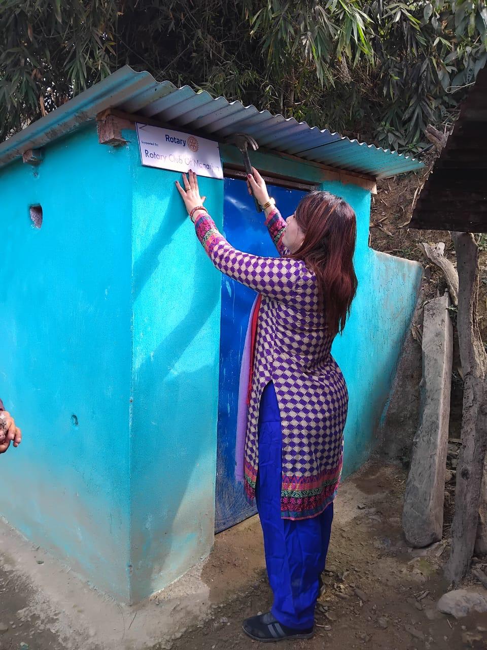 30 Toilets Handed over