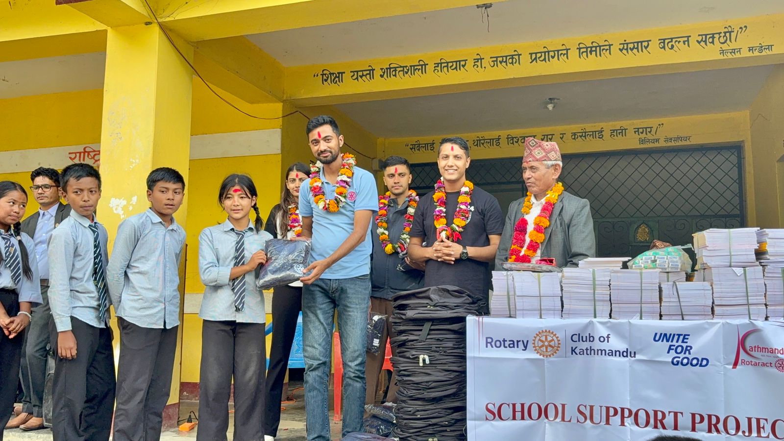 School Backpack Program, Baglung