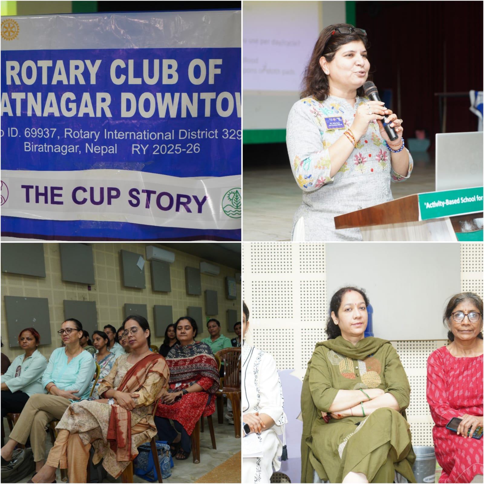 “The Cup Story”-Menstrual Hygiene Awareness Program